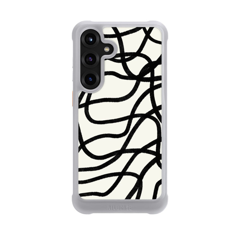 Galaxy S25 + NIVOmax Schwarze Linien