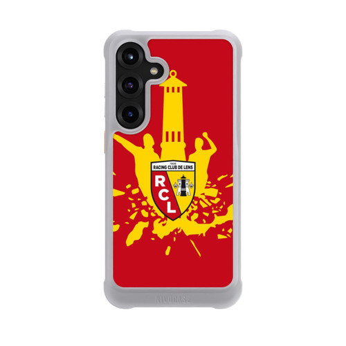 Samsung Galaxy S25+  NIVOmax RC Lens Turm Gelb auf Rot