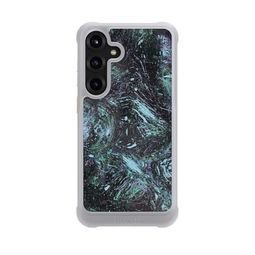 Samsung Galaxy S25+  NIVOmax Abstrakt tropfender Staub lila