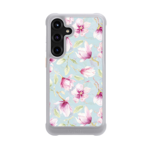 Samsung Galaxy S25+  NIVOmax Magnolien auf Blau