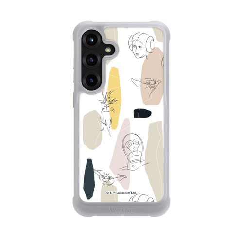 Samsung Galaxy S25+  NIVOmax Helle Seite Line Art