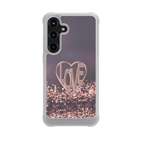 Samsung Galaxy S25+  NIVOmax LOVE Glitzerrosa