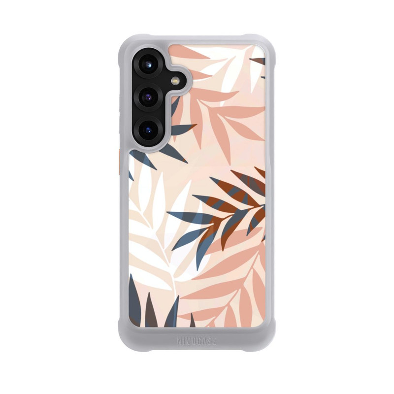 Galaxy S25 + NIVOmax Pastell Palmen Thema
