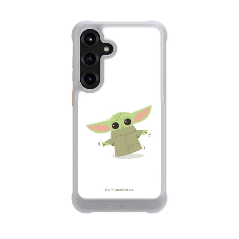 Galaxy S25 + NIVOmax Baby Yoda läuft