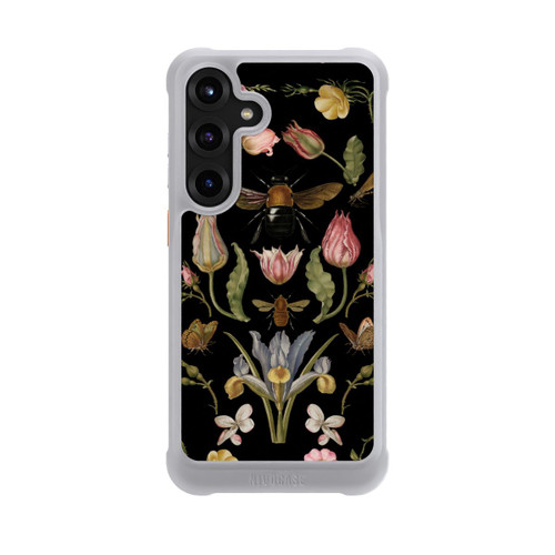 Samsung Galaxy S25+  NIVOmax Wildblumen und Biene Schwarz