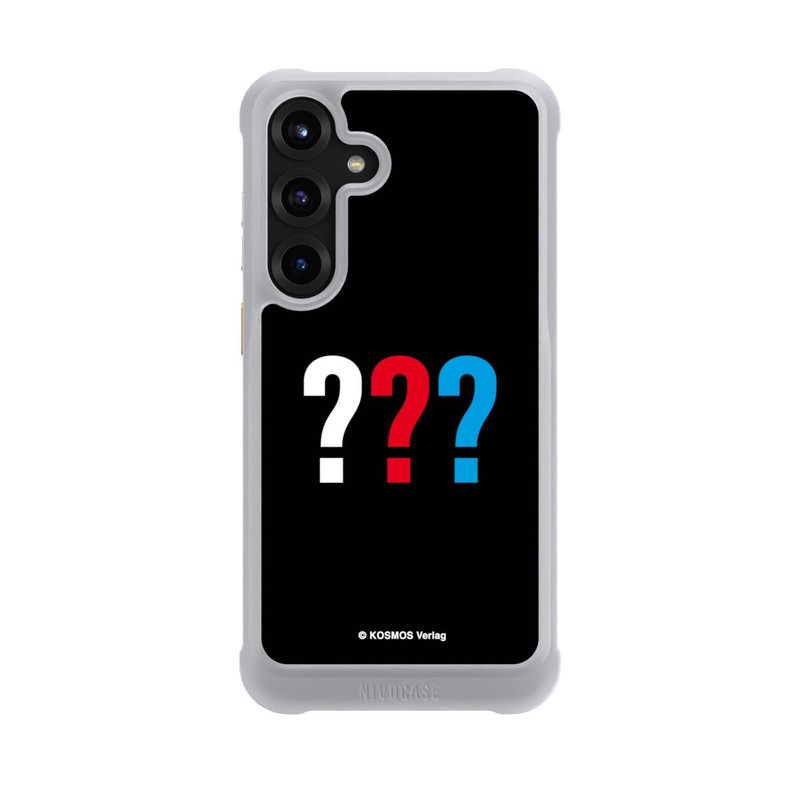 Galaxy S25 + NIVOmax Drei Fragezeichen Logo