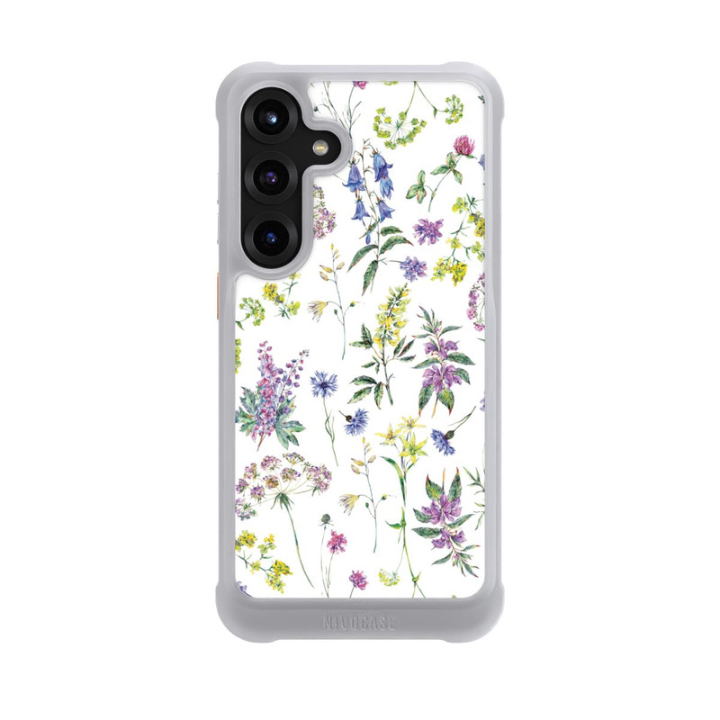 Galaxy S25 + NIVOmax Wald und Wiesenblumen