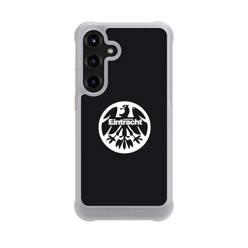 Galaxy S25 + NIVOmax Logo Adler 1980 weiss