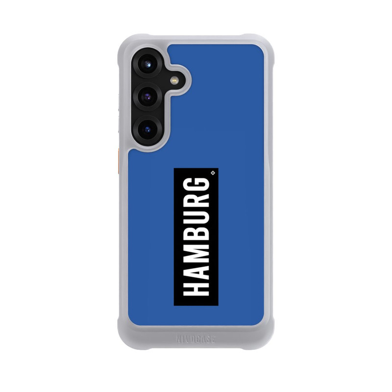Galaxy S25 + NIVOmax HSV Hamburg Schwarz Blau