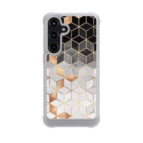 Samsung Galaxy S25+  NIVOmax Würfel dunkel und gold