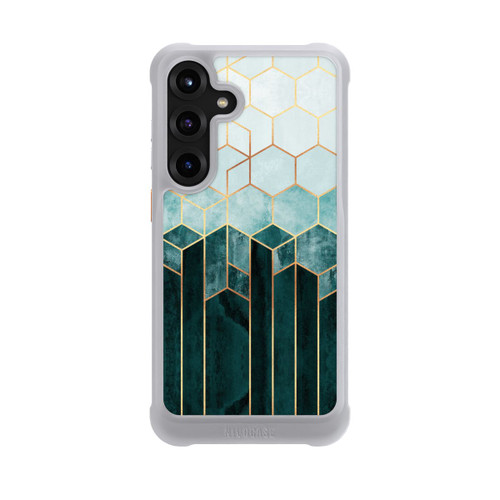 Samsung Galaxy S25+  NIVOmax Teal Hexagons