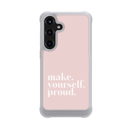 Samsung Galaxy S25+  NIVOmax Make Yourself Proud Zitat - Altrosa