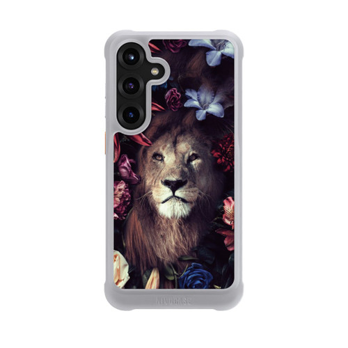 Samsung Galaxy S25+  NIVOmax Löwe Blumenrahmen