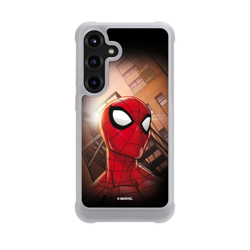 Galaxy S25 + NIVOmax Spider-Man City