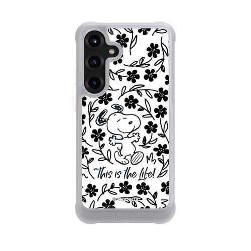 Samsung Galaxy S25+  NIVOmax Snoopy schwarz und weiß This Is The Life