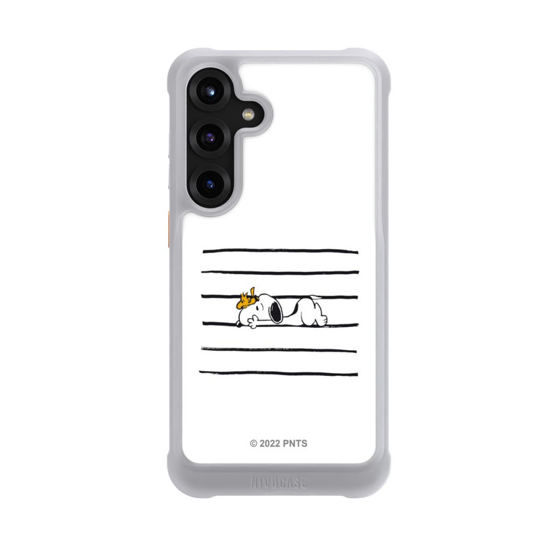 Galaxy S25 + NIVOmax Snoopy Woodstock Stripes