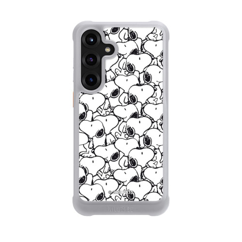 Samsung Galaxy S25+  NIVOmax Snoopy Muster Schwarz und Weiß