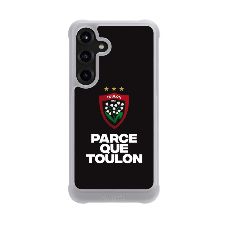 Galaxy S25 + NIVOmax Parce Que Toulon Noir
