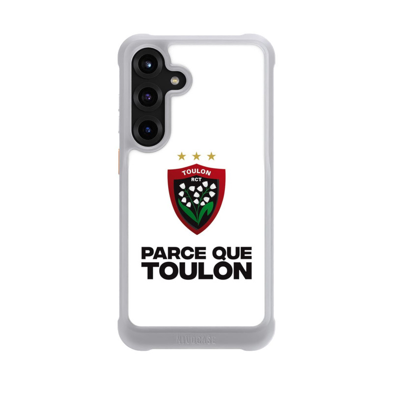 Galaxy S25 + NIVOmax RC Toulonnais Blanc