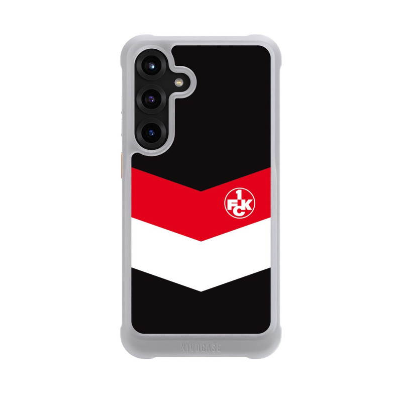 Galaxy S25 + NIVOmax 1.FCK Blockstreifen Design