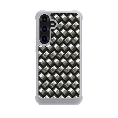 Samsung Galaxy S25+  NIVOmax Glamour Silver Metal