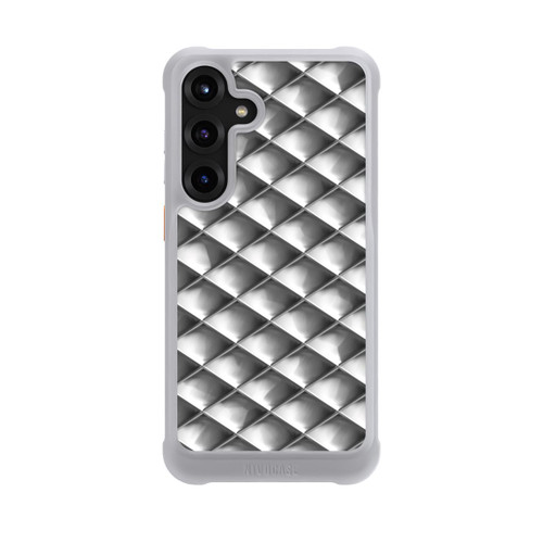 Samsung Galaxy S25+  NIVOmax Glamour Silver Squares