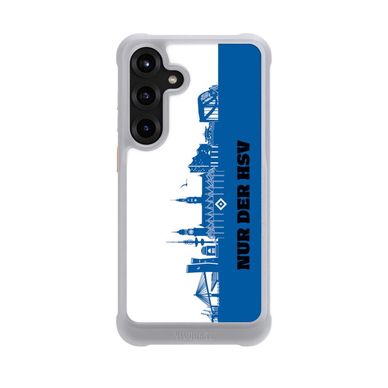 Galaxy S25 + NIVOmax HSV Skyline Blau Weiß