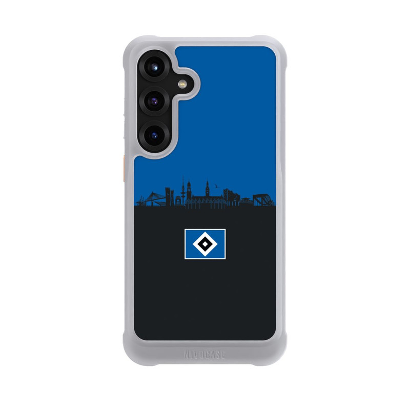 Galaxy S25 + NIVOmax HSV Skyline Blau Schwarz