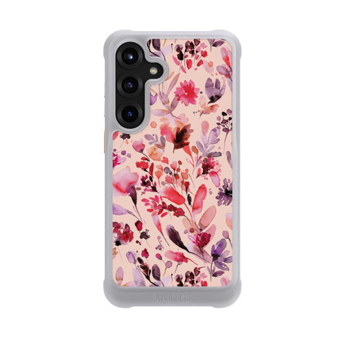 Samsung Galaxy S25+  NIVOmax Künstlerische Blumen Viva Magenta