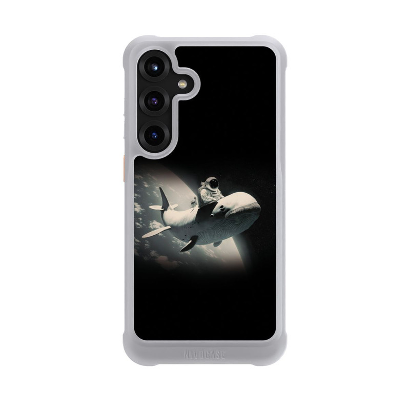 Galaxy S25 + NIVOmax Eine besondere Reise Astronaut