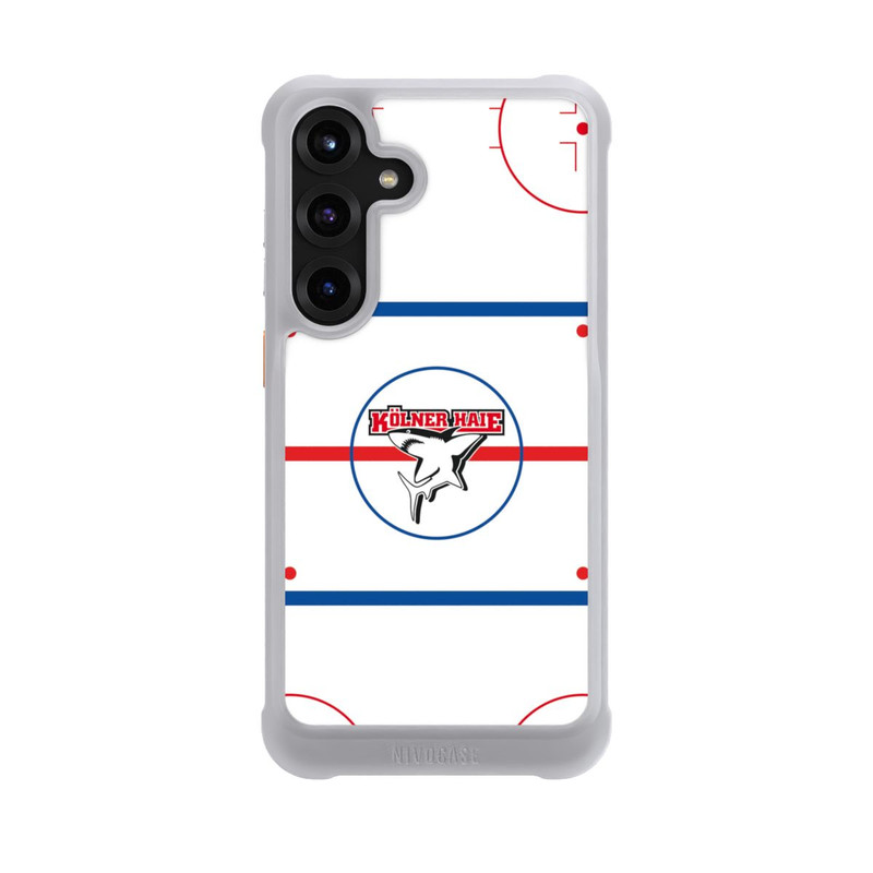 Galaxy S25 + NIVOmax Kölner Haie Spielfeld