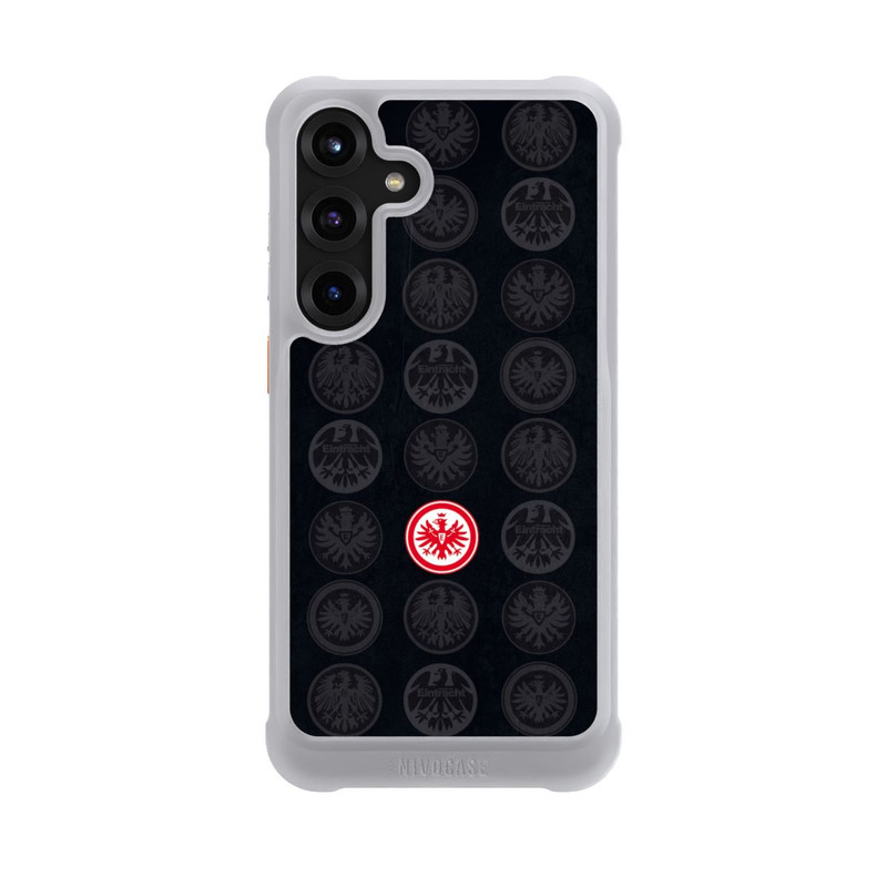 Galaxy S25 + NIVOmax Eintracht Frankfurt Logo Pattern