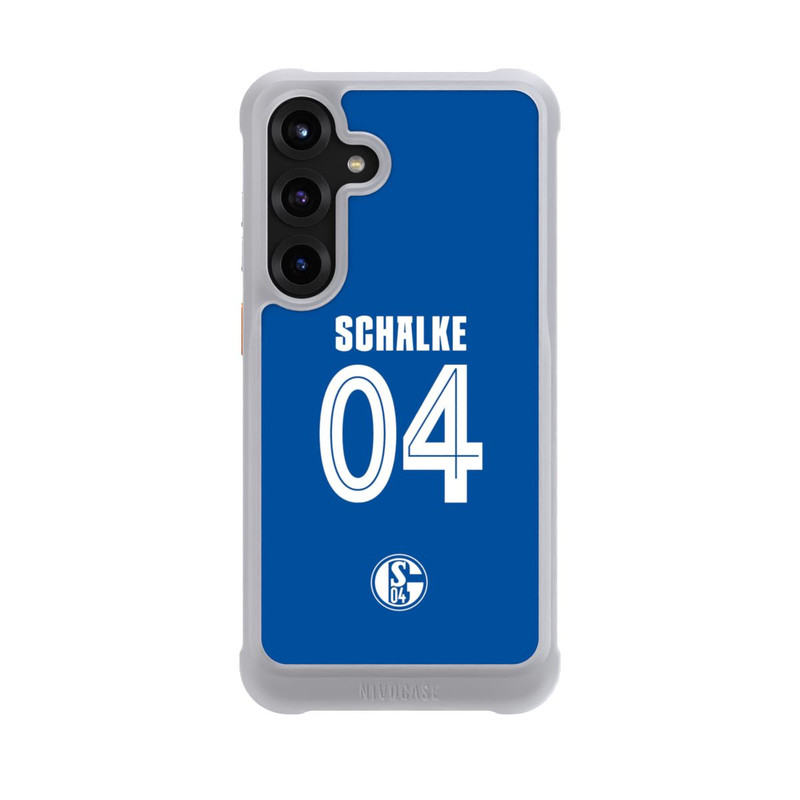 Galaxy S25 + NIVOmax Schalke 04 Hellblau