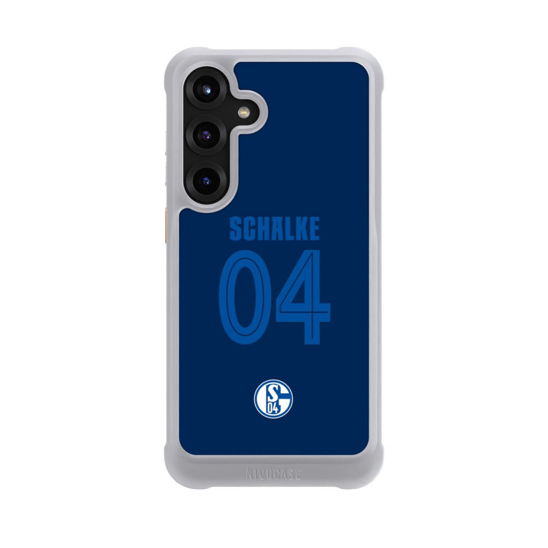 Galaxy S25 + NIVOmax Schalke 04 Dunkelblau