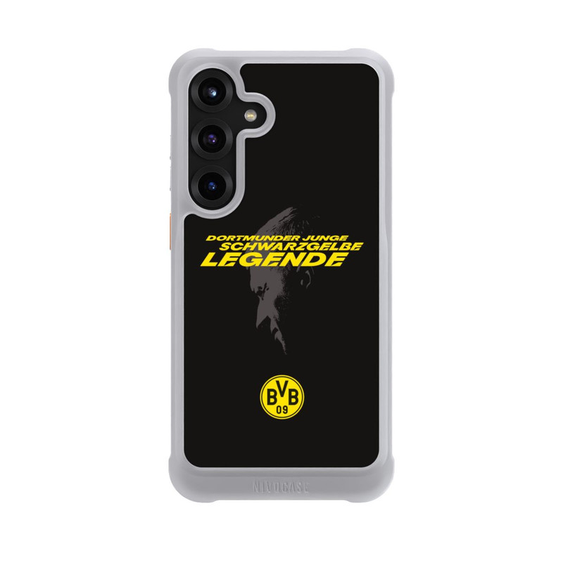 Galaxy S25 + NIVOmax Danke Marco Schwarzgelbe Legende