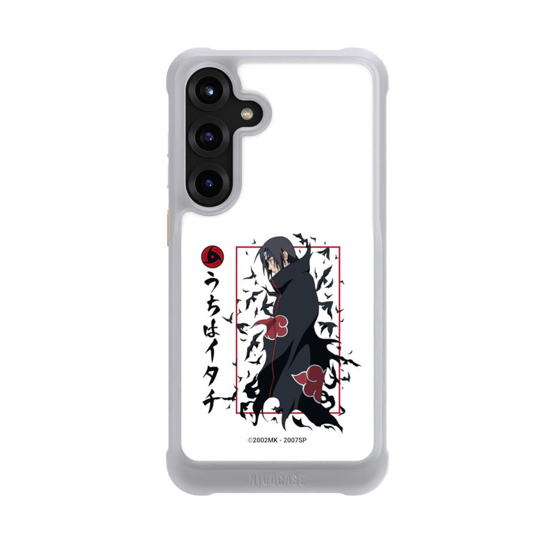 Galaxy S25 + NIVOmax Itachi Krähen Weiß