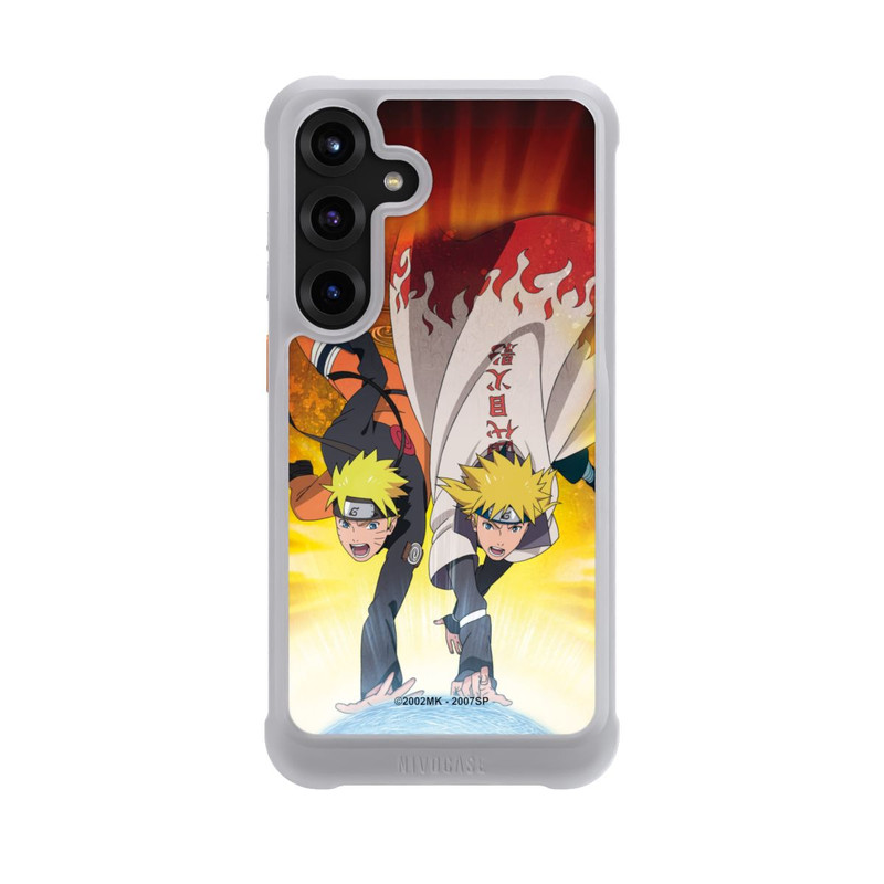 Galaxy S25 + NIVOmax Naruto Minato Vater und Sohn