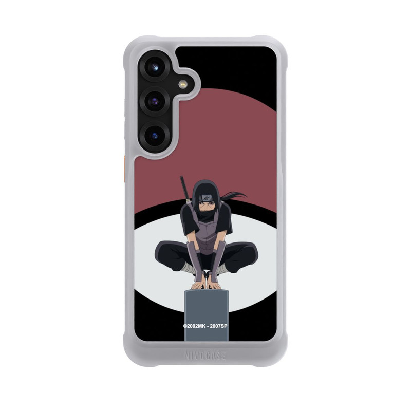 Galaxy S25 + NIVOmax Itachi Uchiha Symbol schwarz