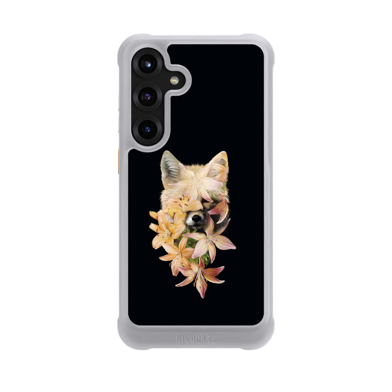 Galaxy S25 + NIVOmax Blumen-Fuchs