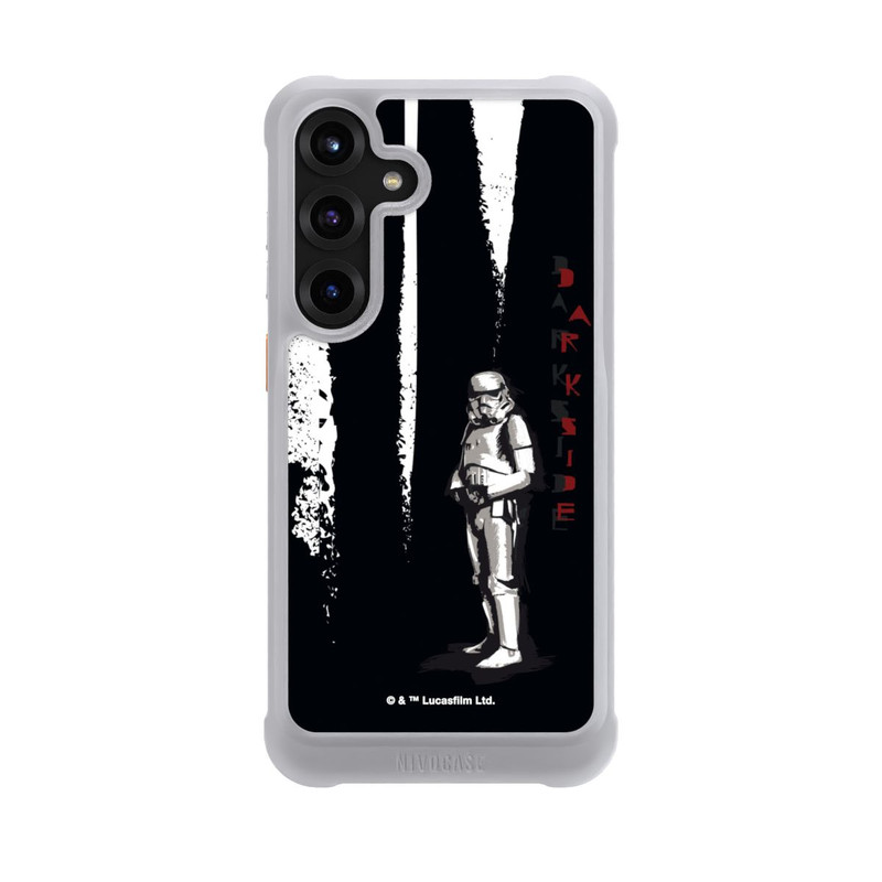 Galaxy S25 + NIVOmax Stormtrooper Dunkle Seite