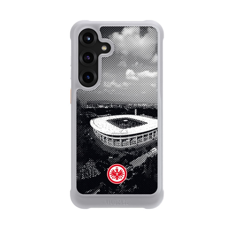 Galaxy S25 + NIVOmax SGE Stadion Schwarz Weiß