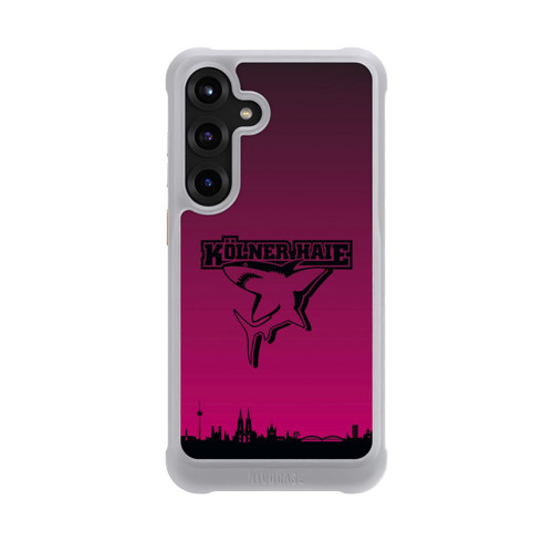 Samsung Galaxy S25+  NIVOmax Kölner Haie Skyline Pink