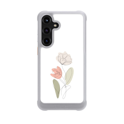 Samsung Galaxy S25+  NIVOmax Blume Line Art Beige