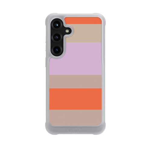 Samsung Galaxy S25+  NIVOmax Moca Lila Orange Stripes