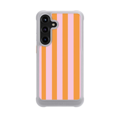 Samsung Galaxy S25+  NIVOmax Orange Rosa Streifen