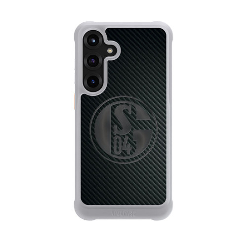 Samsung Galaxy S25+  NIVOmax Schalke 04 Carbon Look