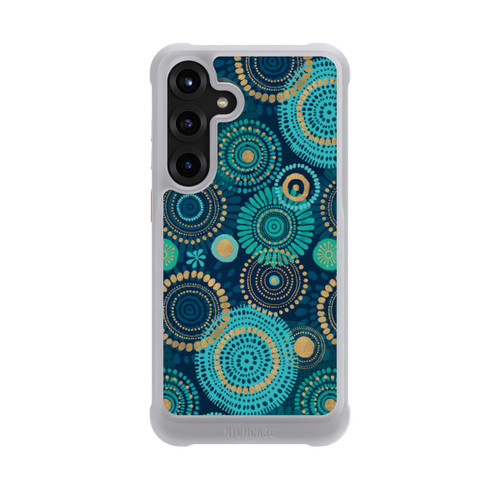 Samsung Galaxy S25+  NIVOmax Blockprint India Teal Gold