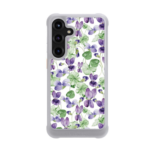 Samsung Galaxy S25+  NIVOmax Purple Wildflowers Pattern Watercolor