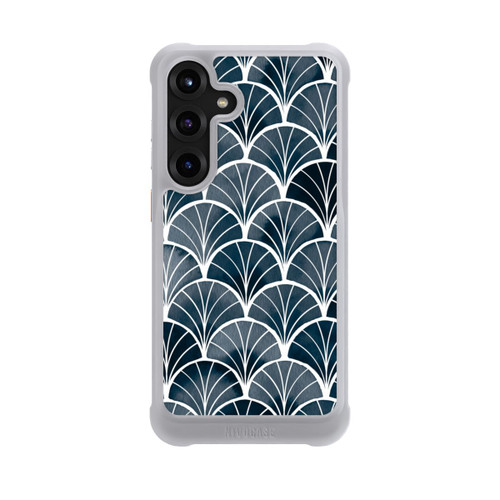 Samsung Galaxy S25+  NIVOmax Botanical Breeze Art Deco Grey