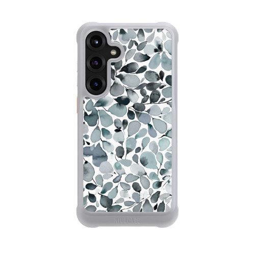 Samsung Galaxy S25+  NIVOmax Eucalyptus Watercolor Leaves Grey